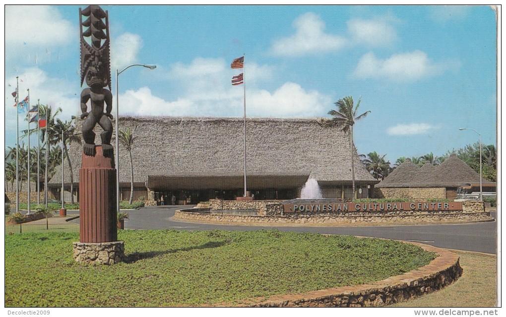 ZS50091 World Famous Polynesian Cultural Center On The Scnic North Shore Of Oahu At Laie    2 Scans - Oahu