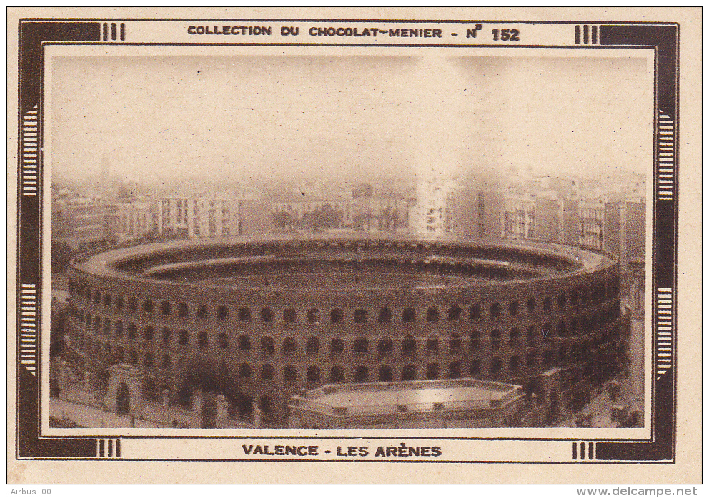 Collection Du Chocolat Menier - N° 152 - Valence - Les Arènes - 2  Scans - - Menier