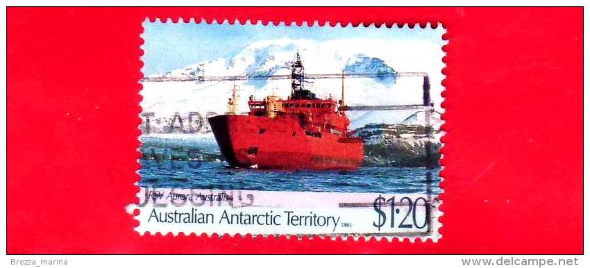Territorio Antartico Australiano - AAT - 1991 - Nave  - Ship - RSV Aurora Australis - 1.20 - Usati