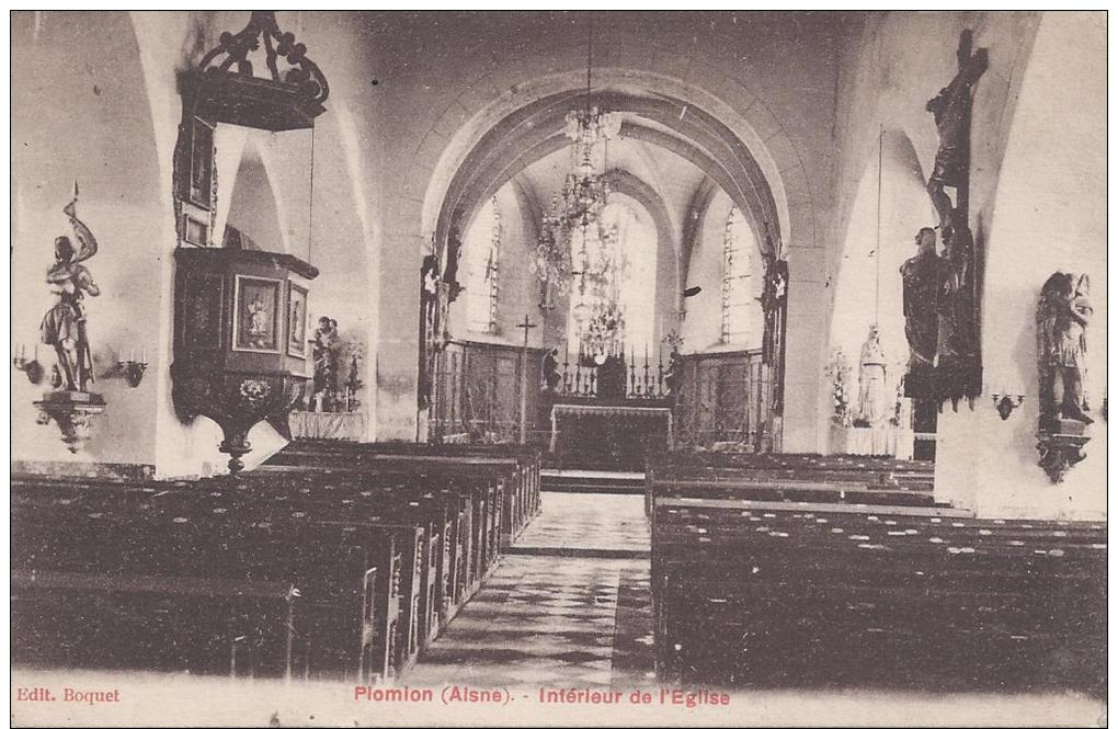 PLOMION  Interieur De L'église - Autres & Non Classés