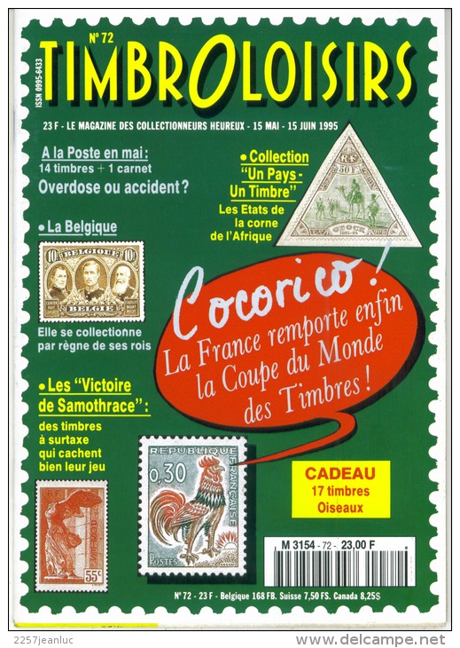 Magasine  100 Pages Timbroloisirs Thème Divers    N: 72 De 1995 - Francés (desde 1941)