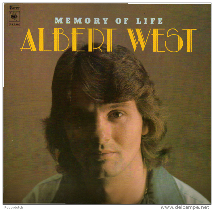 * LP *  ALBERT WEST - MEMORY OF LIFE (Holland 1976 EX-!!!) - Disco, Pop