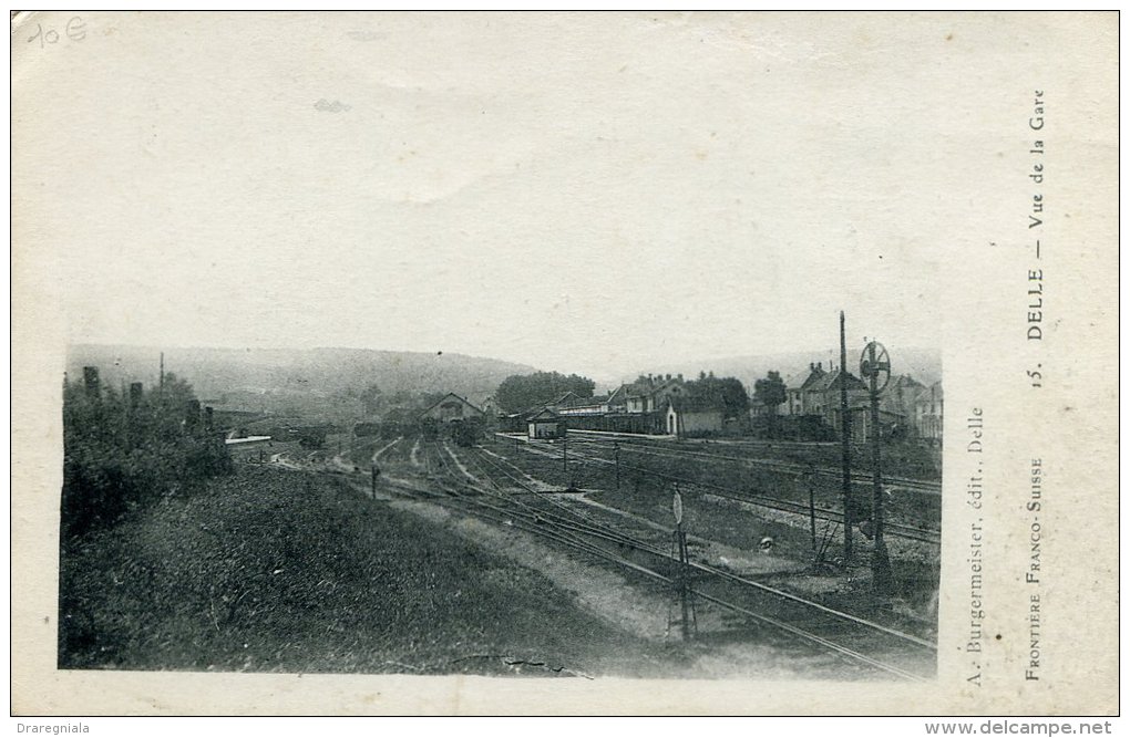 Delle - Vue De La Gare - Delle