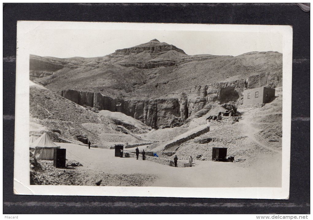 42736    Egitto,  Thebes  -  General  View  Tomb  Of  The  Kings,  VGSB  1936 - Louxor