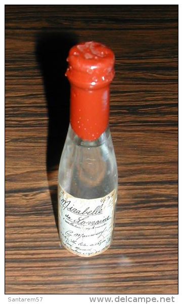 Bouteille Bottle 3cl Mignonnette Mirabelle De Lorraine Eau De Vie - Miniatures