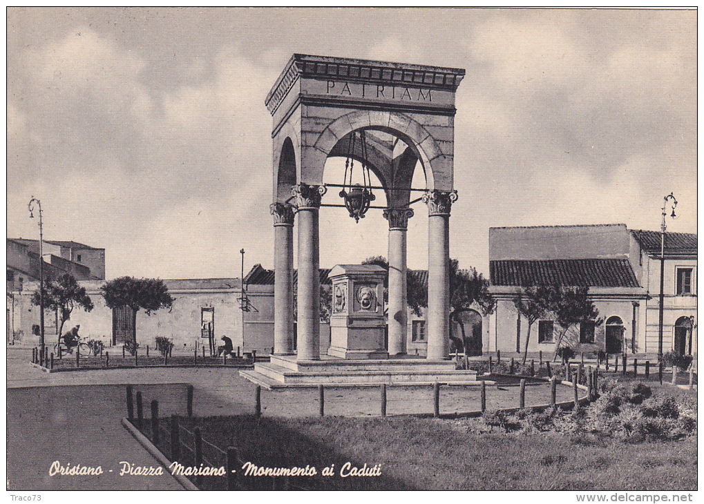 ORISTANO  /  Piazza Mariano _ Monumento Ai Caduti - Oristano