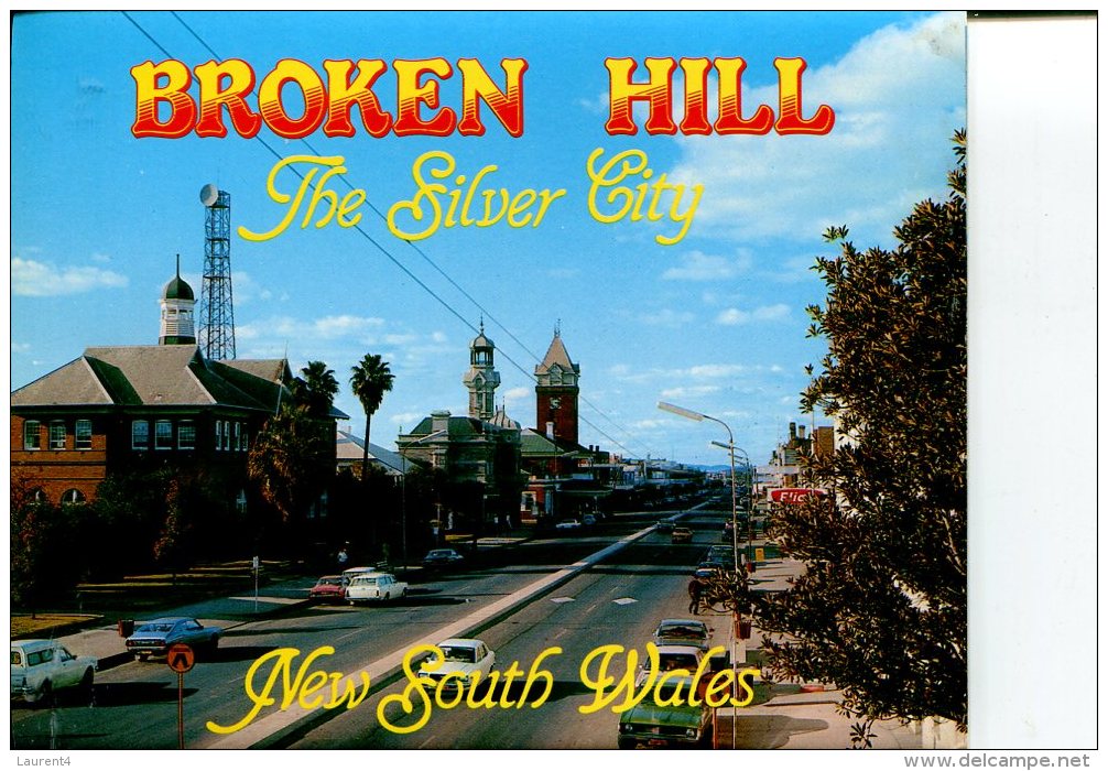 (folder 36) Australia - NSW - Broken Hill Folder Postcard Bookelt - Broken Hill