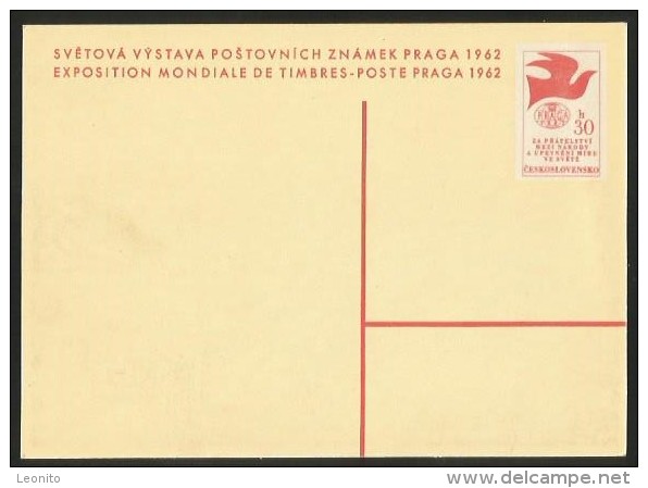 KARLOVY VARY Karlsbad Ceskoslovensko La Poste En 1850 Zum Chinesen Minerva Prague 1962 - Tchéquie