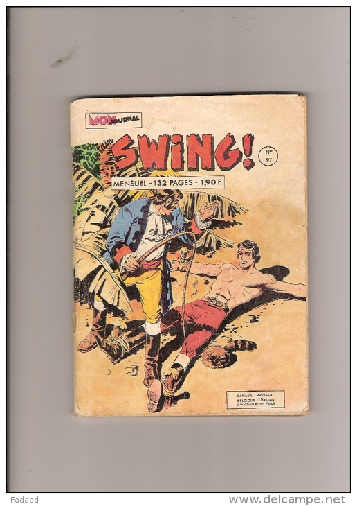 CAP TAIN SWING N° 97 ANNEE 1974 - Captain Swing