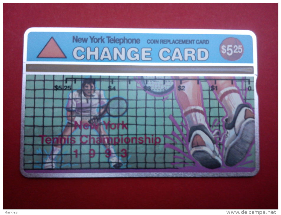 Phonecard Amerika 308 A Tennis Championship New York 1993 (Mint,neuve) - Autres - Amérique