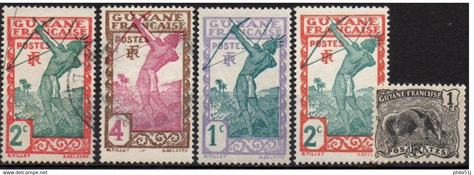 GUYANE  FRANCAISE   LOT NEUF Et OBL VOIR SCAN - Used Stamps