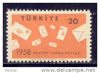 Turkey, Yvert No 1411, MNH - Unused Stamps