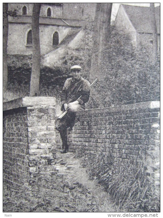 BELGIQUE - CAMBRON - CASTEAU - L' EGLISE VUE PRISE DU NORD " CHASSEUR "  " FOTO WOUTEERS , AVERBODE " - CARTE RARE - - Brugelette