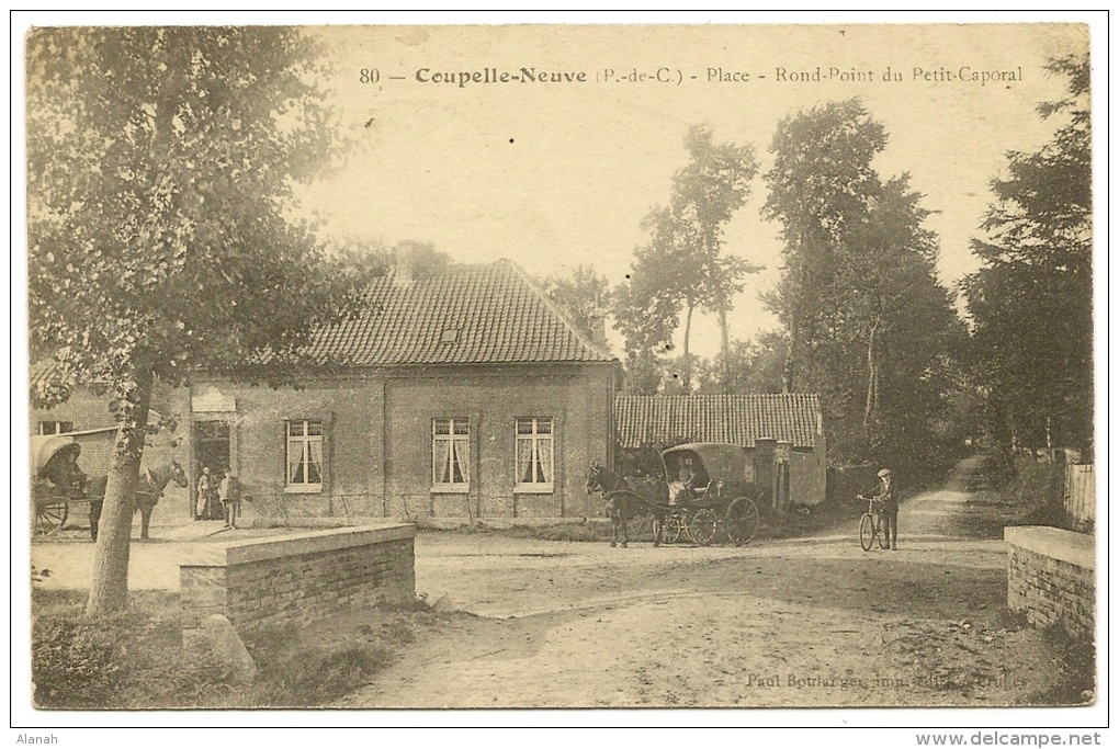 COUPELLE-NEUVE Place Rond-Point Du Petit Caporal (Boulanger) Pas De Calais (62) - Sonstige & Ohne Zuordnung
