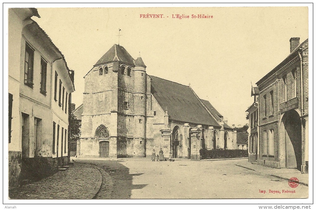 FREVENT Eglise St Hilaire (Doyen) Pas De Calais (62) - Other & Unclassified