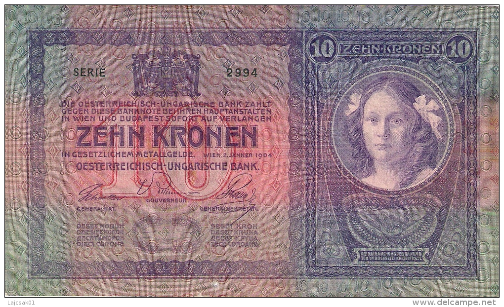 Hungary 10 Korona 1904.  10 Kronen - Hungary