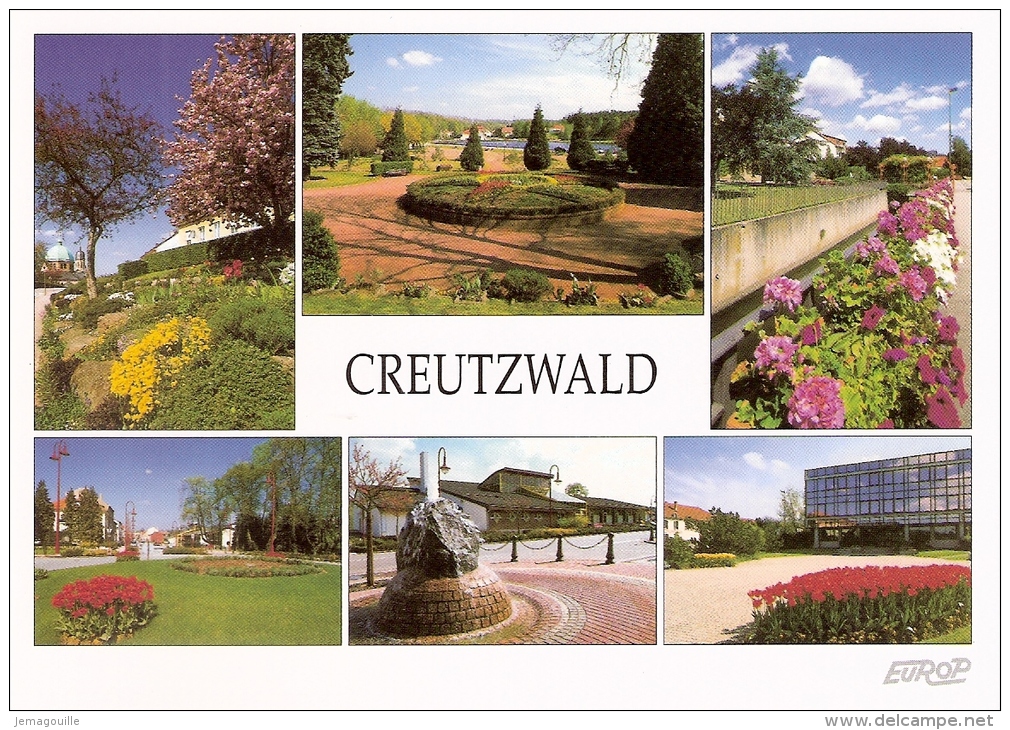 CREUTZWALD 57 - Multivues - EAC 105 - W-5 - Creutzwald