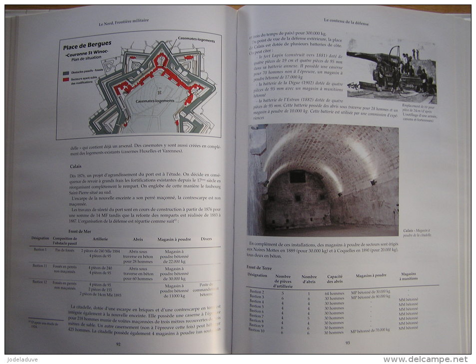 LE NORD FRONTIERE MILITAIRE Tome 1 Guerre France 1874 1914 Zuydcoote Givet Rocroi Hirson Calais Longwy Arras Sedan