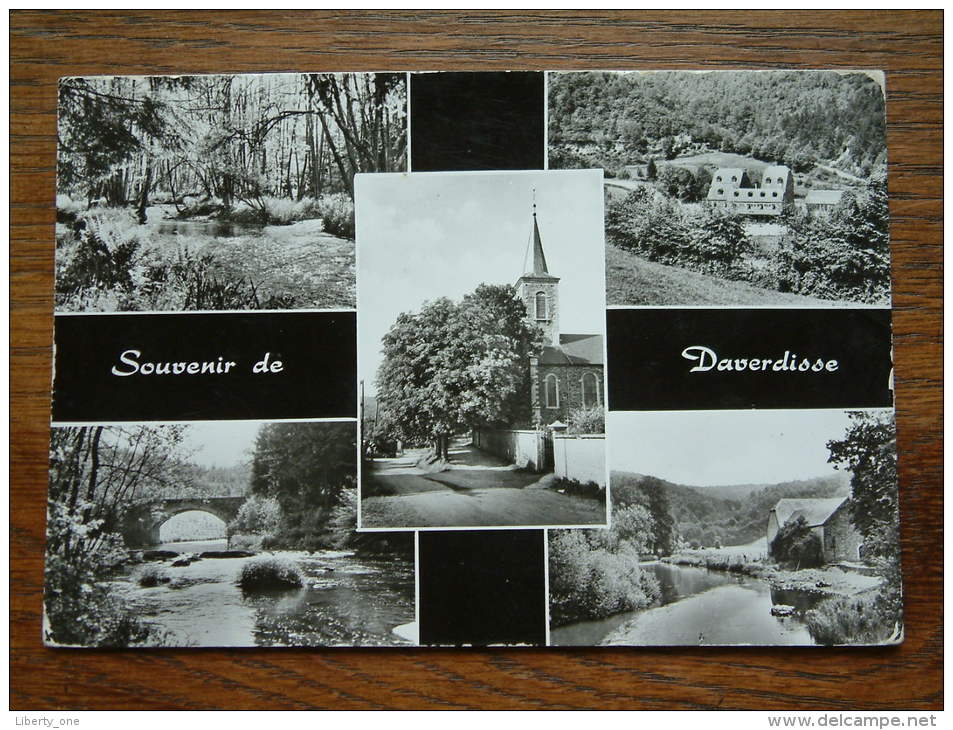 Souvenir De DAVERDISSE ( Hotel Du Moulin ) Anno 1960 ( Zie Foto Voor Details ) !! - Daverdisse
