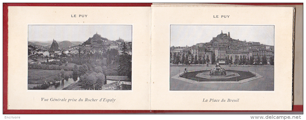 Carnet Depliant LE PUY Et Ses Environs ND PhotosLa Chaise Dieu Polignac La Roche Lambert Espaly Aiguilhe Denteliere - Auvergne