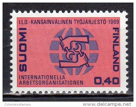 (SA0197) FINLAND, 1969 (50th Anniversary Of The ILO). Mi # 660. MNH** Stamp - Neufs