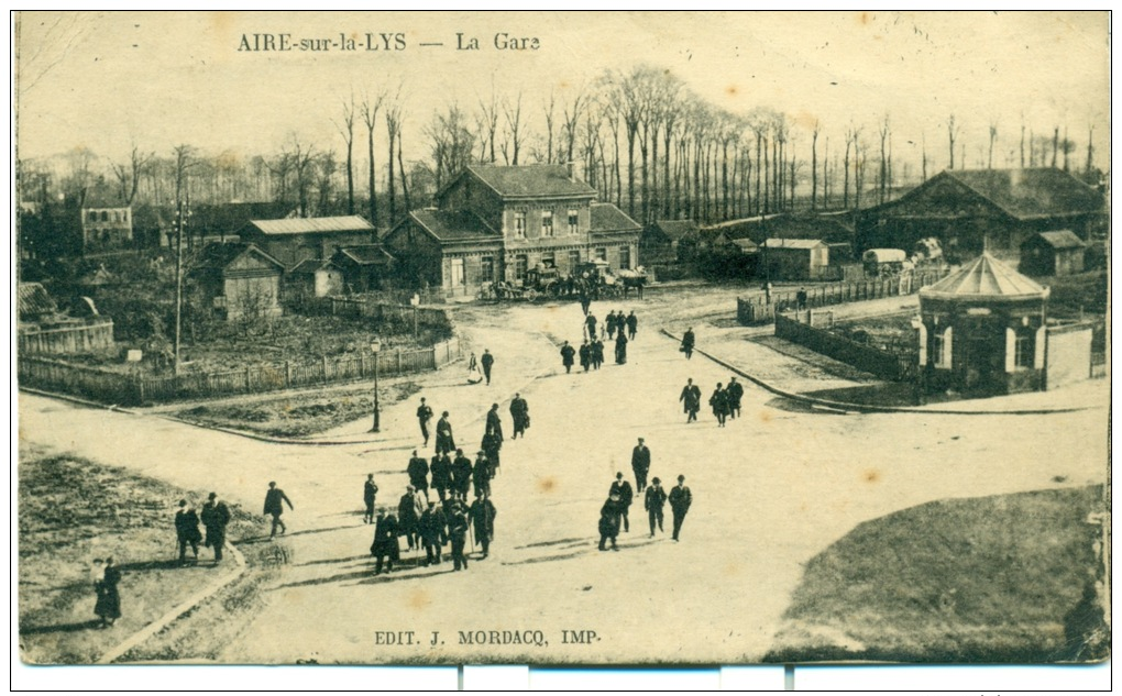 Aire-sur-la-Lys. La Gare - Aire Sur La Lys