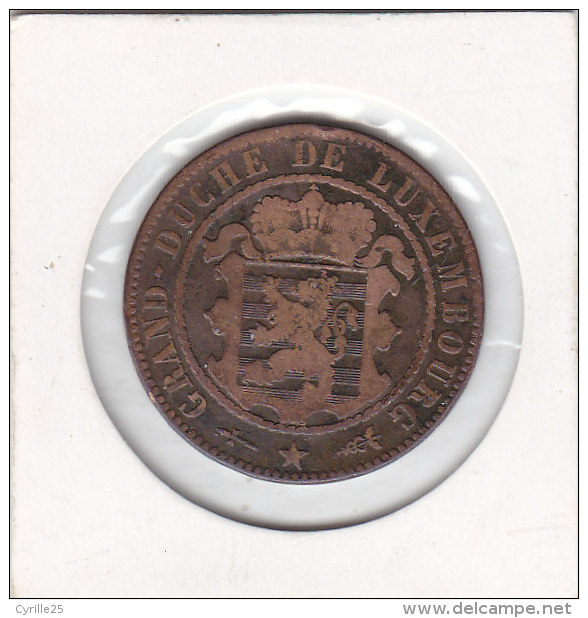 10 CENTIMES Bronze 1870 - Luxembourg