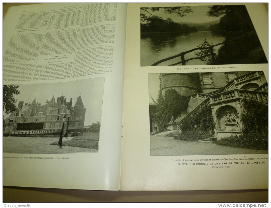 01.08.1925 : Vizille Site Historique; Le PETIT-PICPUS Des Misérables ; La Rue Du Pot-de-Fer; La Rue De L'Arbalète...etc - L'Illustration