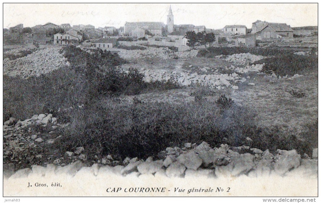 CAP COURONNE VUE GENERALE (LOT K25) - Martigues