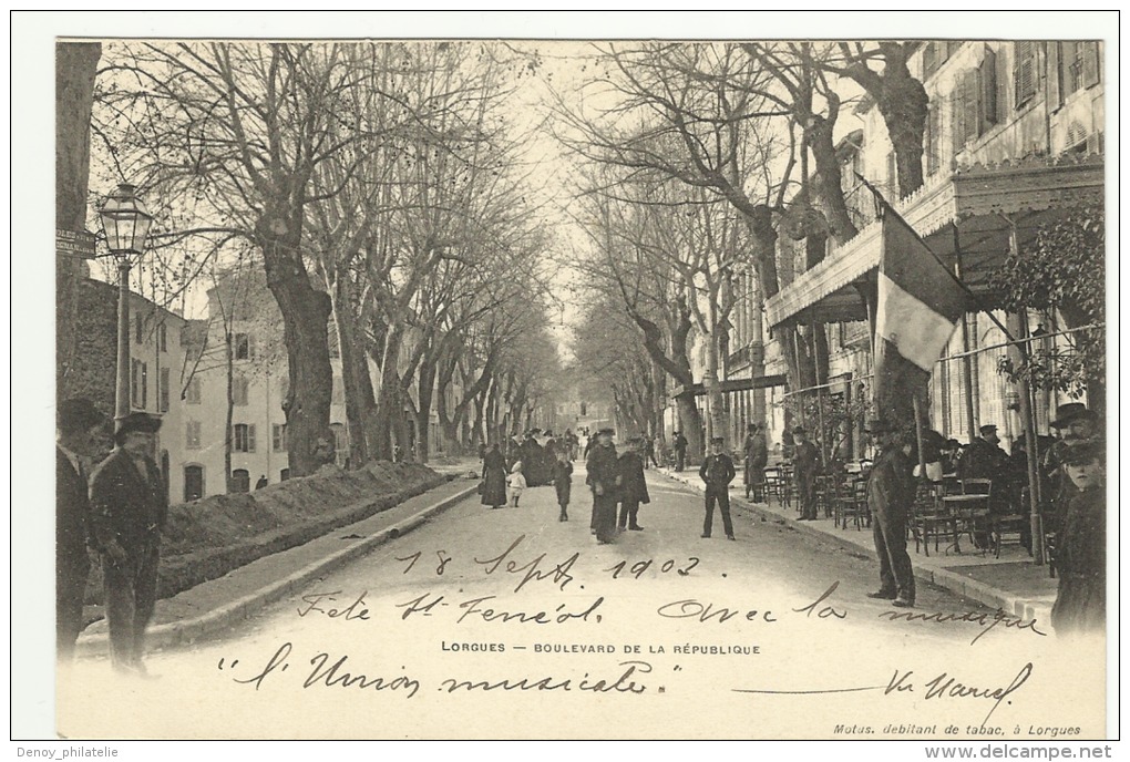 83/ Lorgues - Boulevard De La République - (precurseur) - Lorgues