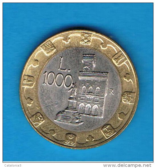 SAN MARINO - 1000 Liras 1997  Bimetal - San Marino