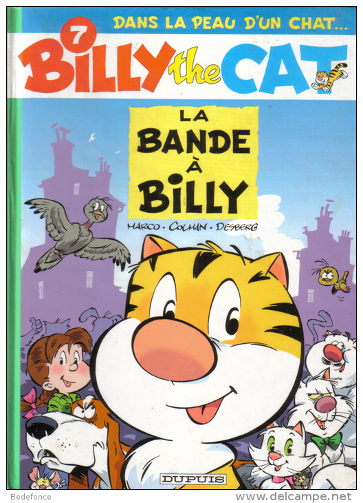 Billy The Cat - 7 - La Bande à Billy - Colman Desberg - Billy The Cat