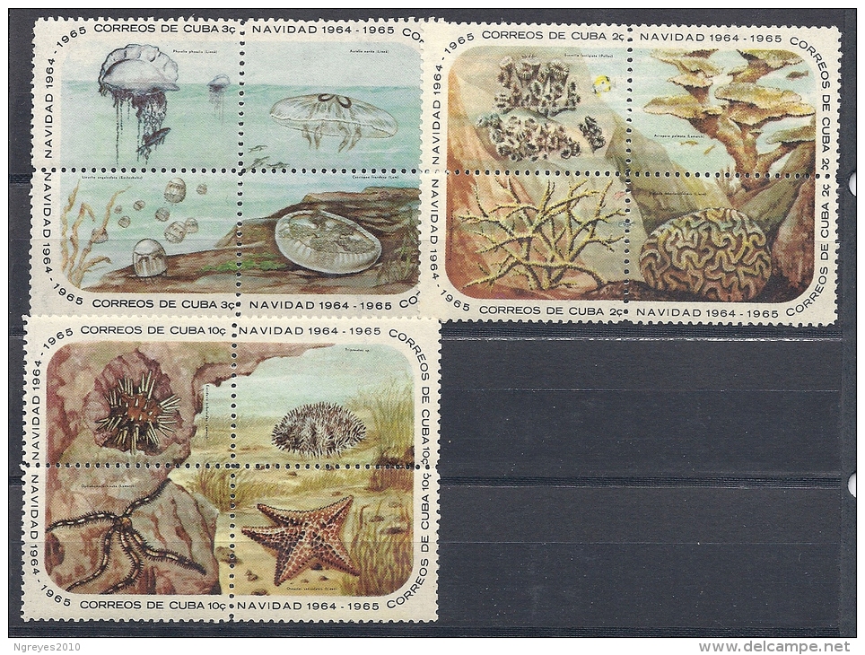 131008253  CUBA  YVERT  Nº  790/6+795/8+800/3  **/MNH - Unused Stamps
