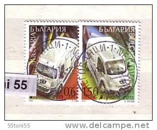 BULGARIA / Bulgarie 2013, Europa / CEPT     2v.  &ndash; Used /oblitere (O) - 2013