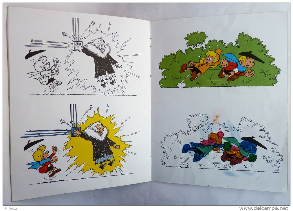 BENOIT BRISEFER RARE ALBUM DE COLORIAGE - Dupuis 1978