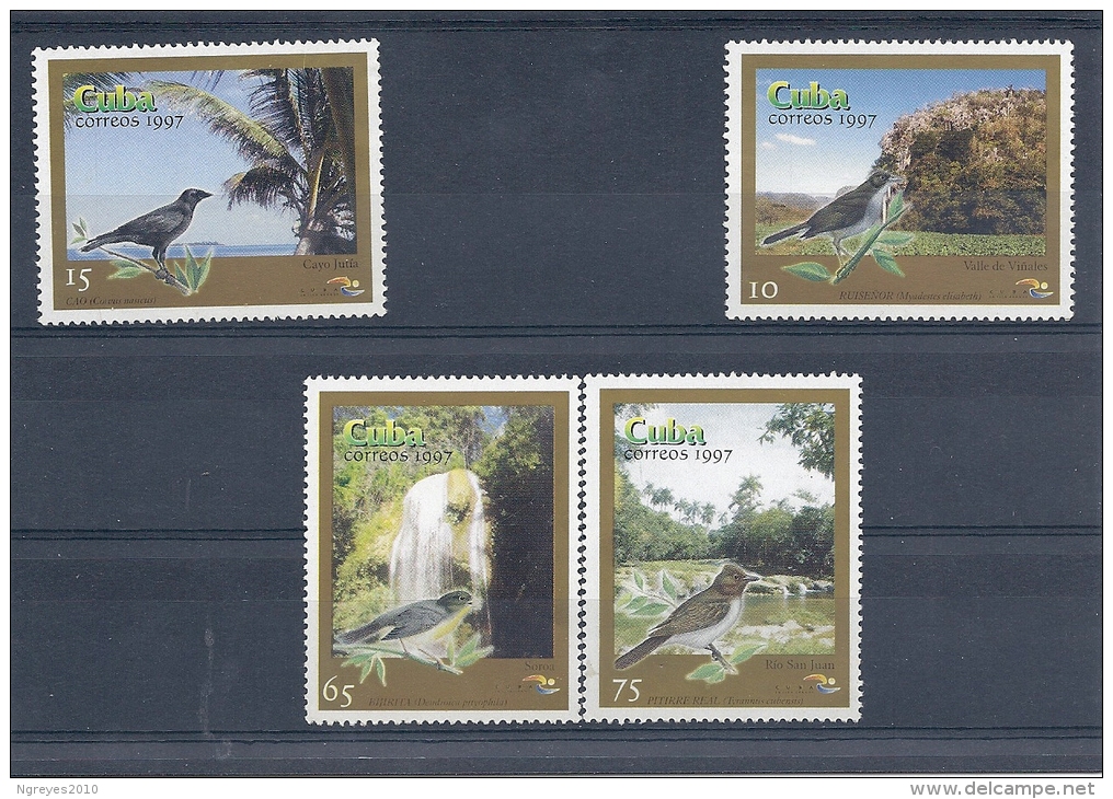 131008238  CUBA  YVERT  Nº  3659/62  (*)/MNH - Ongebruikt