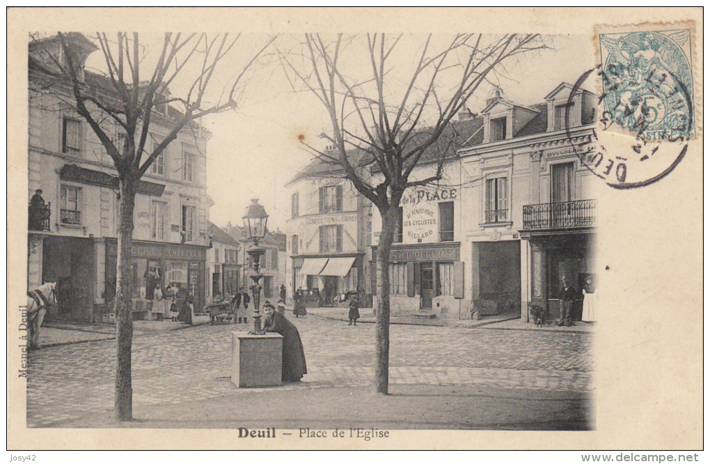 PLACE DE L'EGLISE - Deuil La Barre