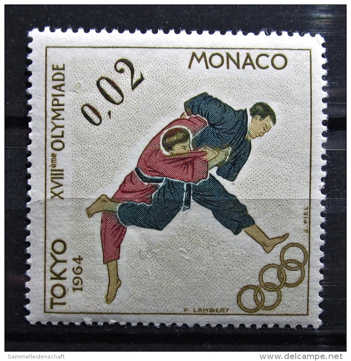 Briefmarke Monaco 1964 OLYMPIADE DE TOKYO JUDO - Summer 1964: Tokyo