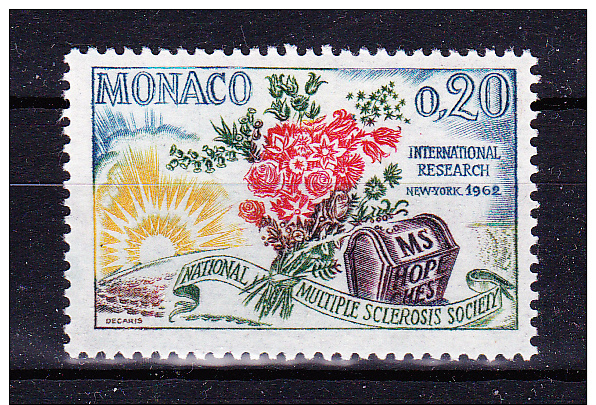 MONACO   1962  National Multiple Sclerosis Society   Y&T   #  580  Cv   0.35   E . ** M N H  , V V F - Other & Unclassified