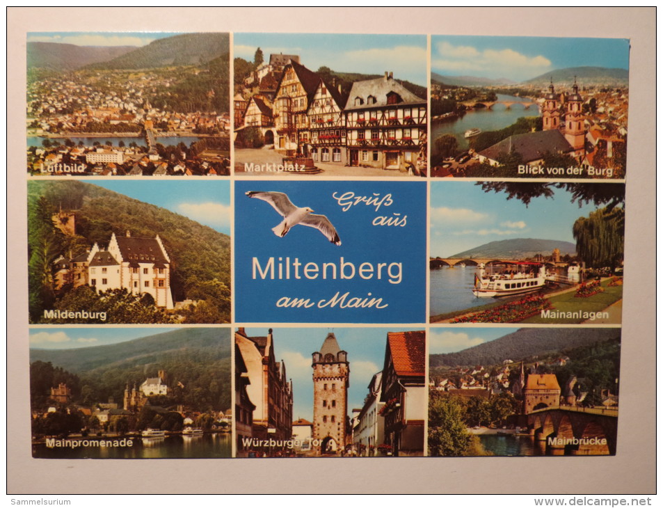 (3/7/29) AK "Gruß Aus Miltenberg Am Main" Div. Ortsansichten - Miltenberg A. Main