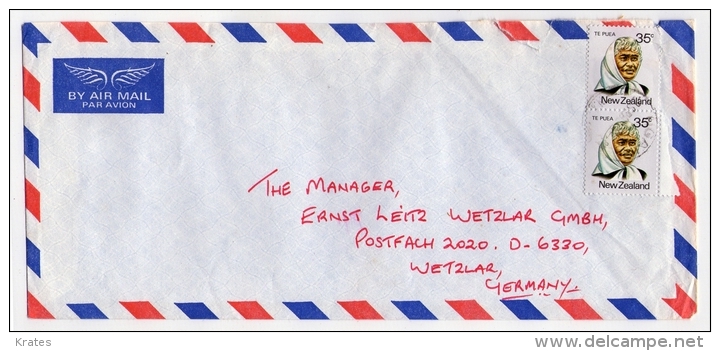 Old Letter - New Zealand - Airmail