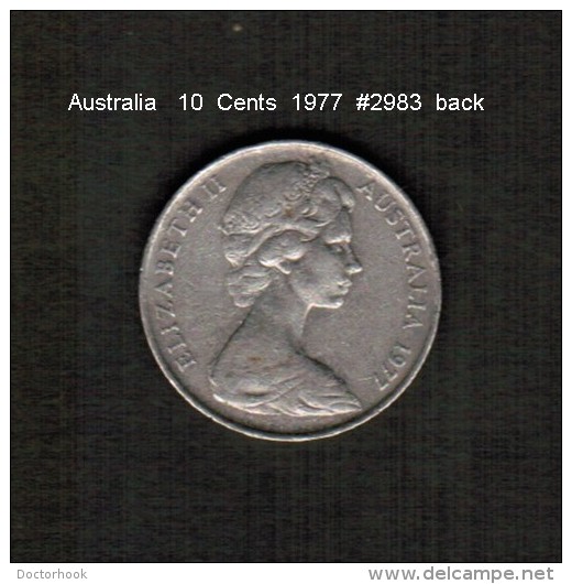 AUSTRALIA    10  CENTS  1977  (KM # 41) - 10 Cents