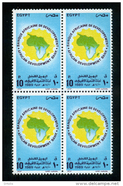 EGYPT / 1989 / AFRICAN DEVELOPMENT BANK / MAP / MNH / VF - Neufs