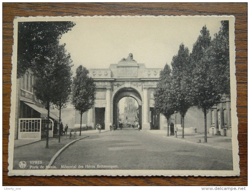 Porte De Ménin Mémorial Des Héros Brittaniques / Anno 1936 ( Zie Foto Details ) !! - Ieper