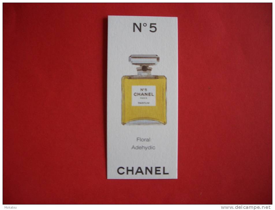 Carte Chanel N°5* - Modernes (à Partir De 1961)