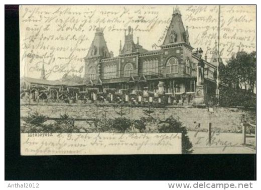 Bielefeld Johannisberg Schützenhaus Sw 28.7.1903 Nach Wiesbaden 2 Stempel - Bielefeld