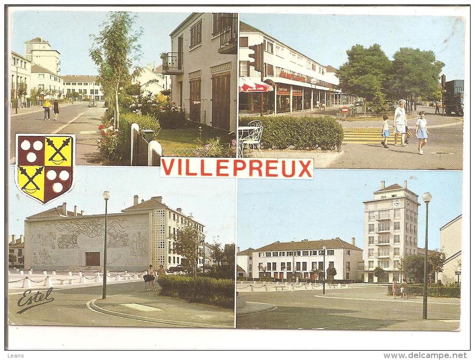 VILLEPREUX  Quatre Vues - Villepreux