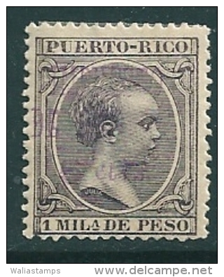 Puerto Rico 1898 Optd Habilitado Para 1898 Y 99 MM* - Porto Rico