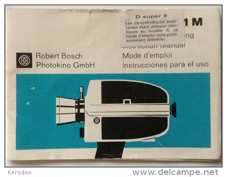 Camera BAUER D1M Avec Sa Sacoche Et Manuel - Supplies And Equipment