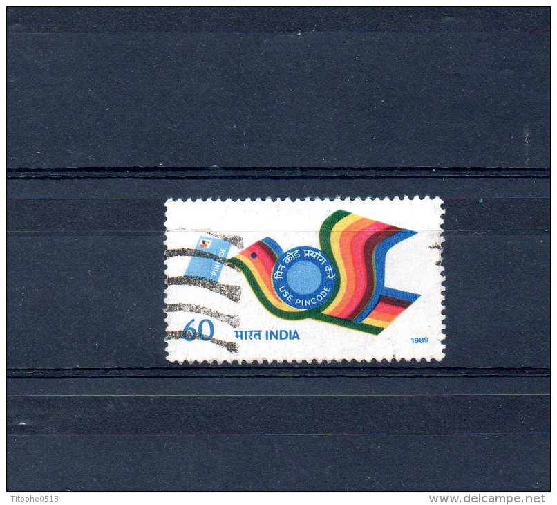 INDE. N°1037 Oblitéré De 1989. Code Postal. - Postleitzahl
